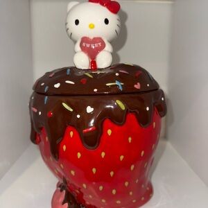 Hello Kitty Sweet Ceramic Cookie Jar